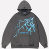 Felpa Unisex Oversized con Grafica Stampa 3D