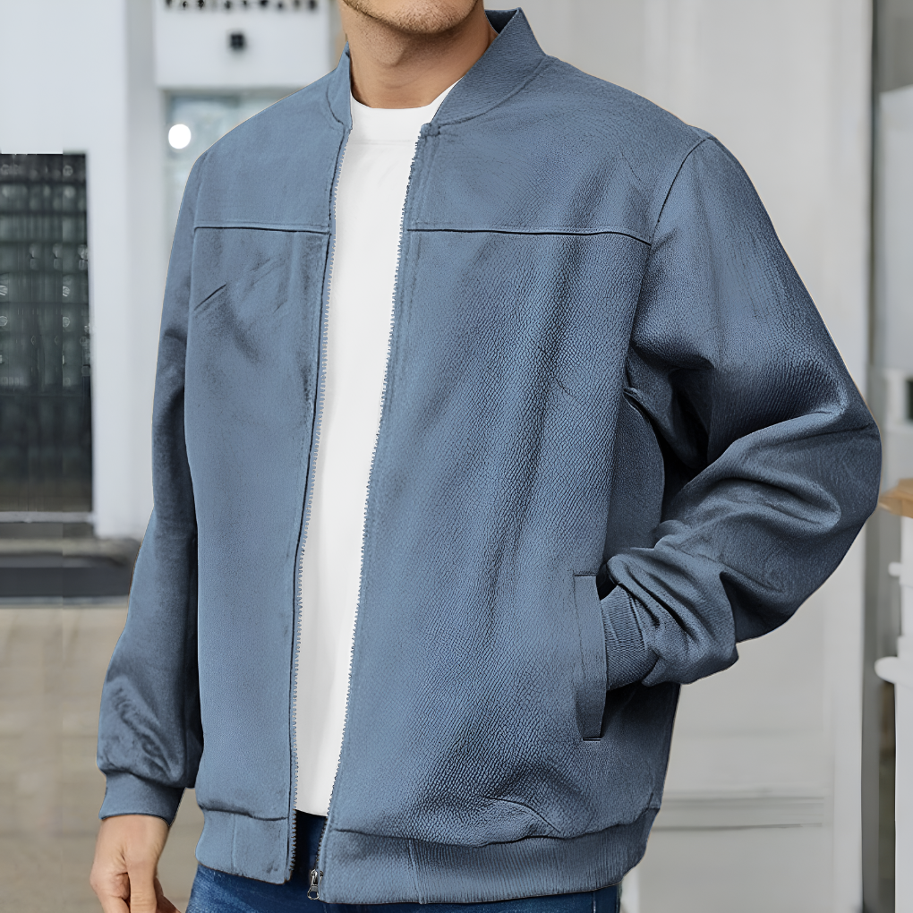Giacca in Suede Retrò da Uomo