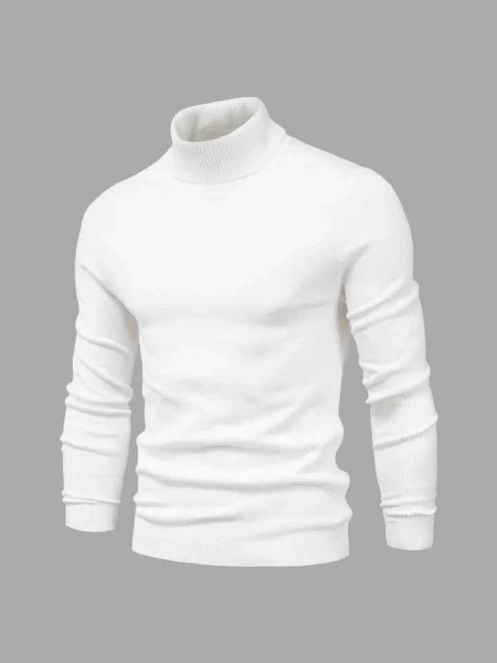 Maglione Collo Alto Uomo – Lavabile e Versatile