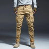 Pantaloni Cargo Multipli con Tasche per Uomini