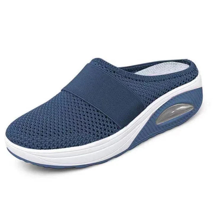 Scarpe slip-on in mesh con suola ad aria