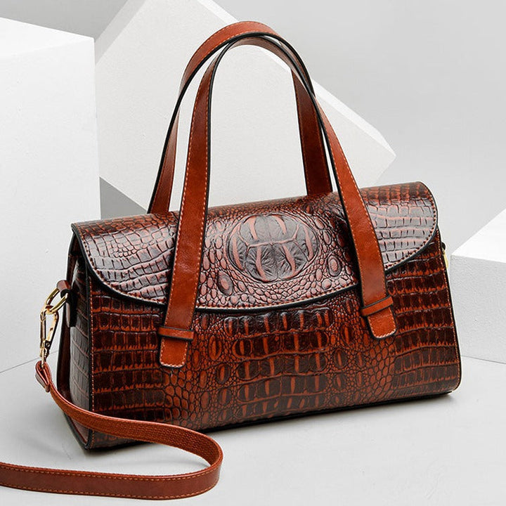 Cleofe – Borsa in pelle con tracolla da donna