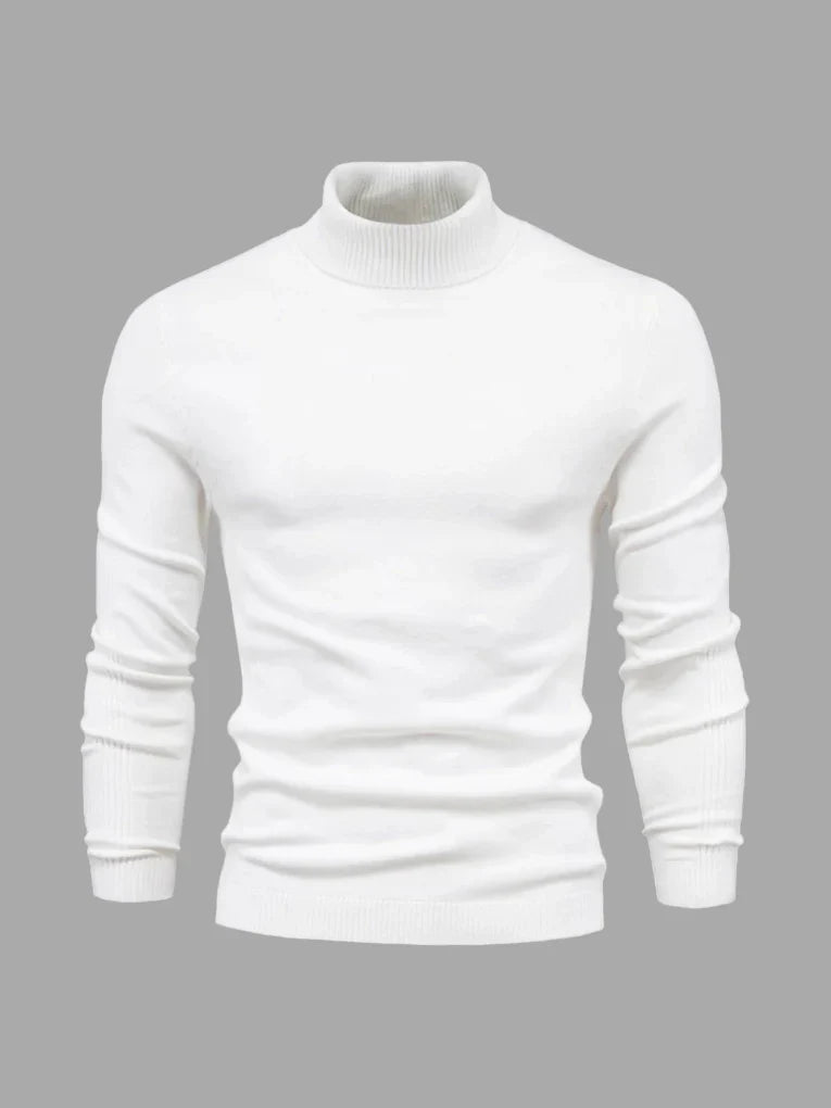 Maglione Collo Alto Uomo – Lavabile e Versatile