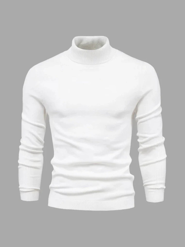 Maglione Collo Alto Uomo – Lavabile e Versatile