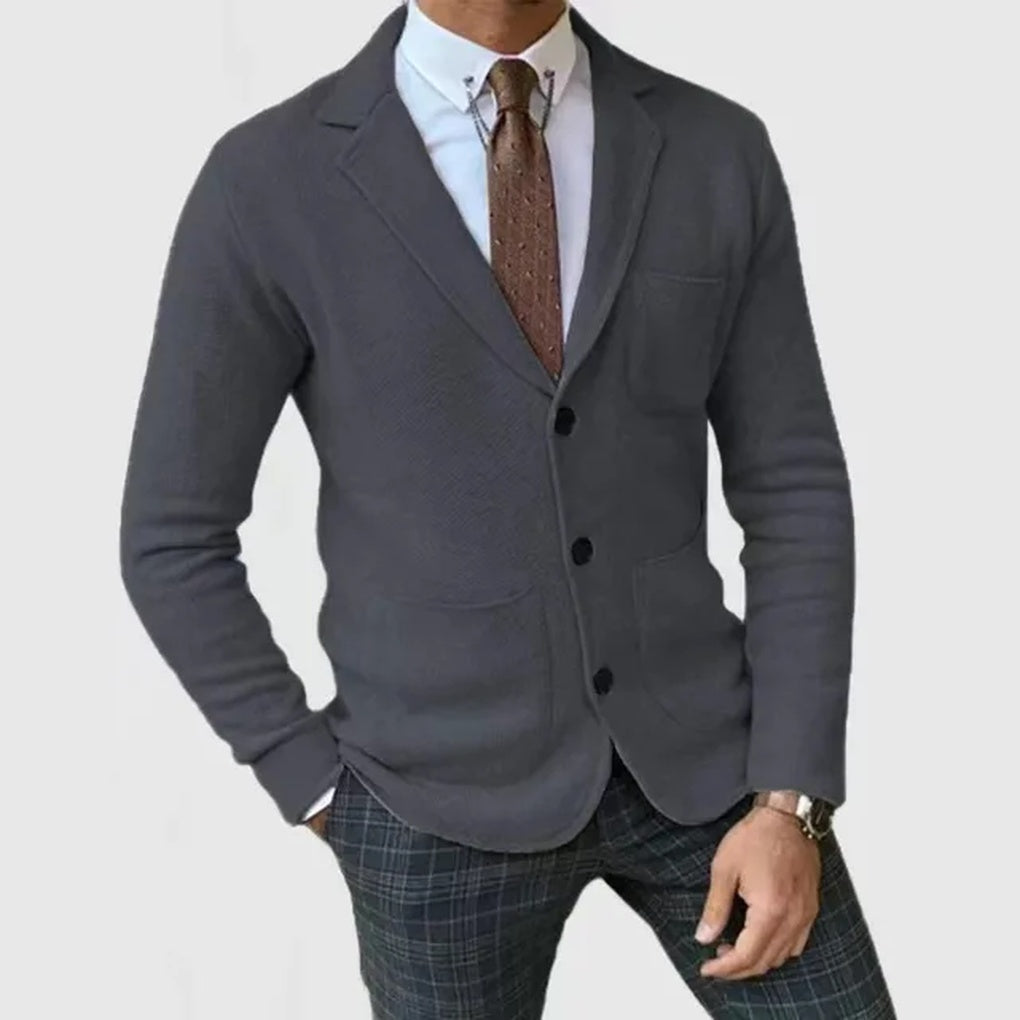 Blazer in Maglia da Uomo – Stile Rifinito