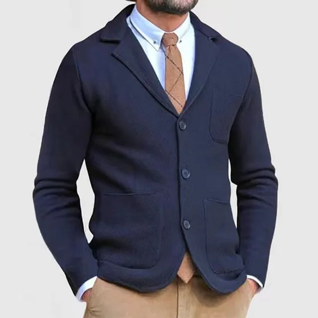 Blazer in Maglia da Uomo – Stile Rifinito