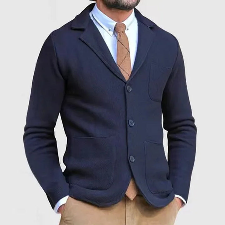 Blazer in Maglia da Uomo – Stile Rifinito