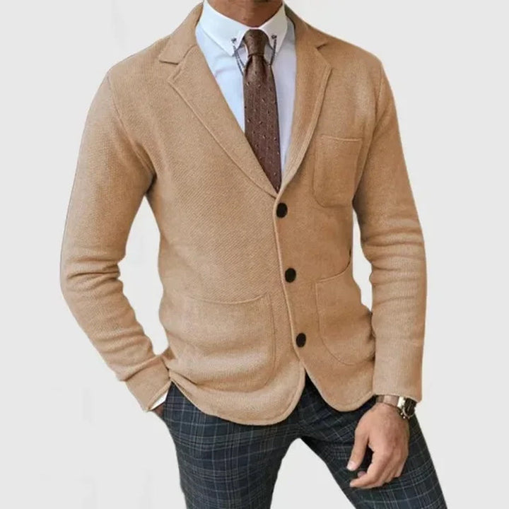 Blazer in Maglia da Uomo – Stile Rifinito