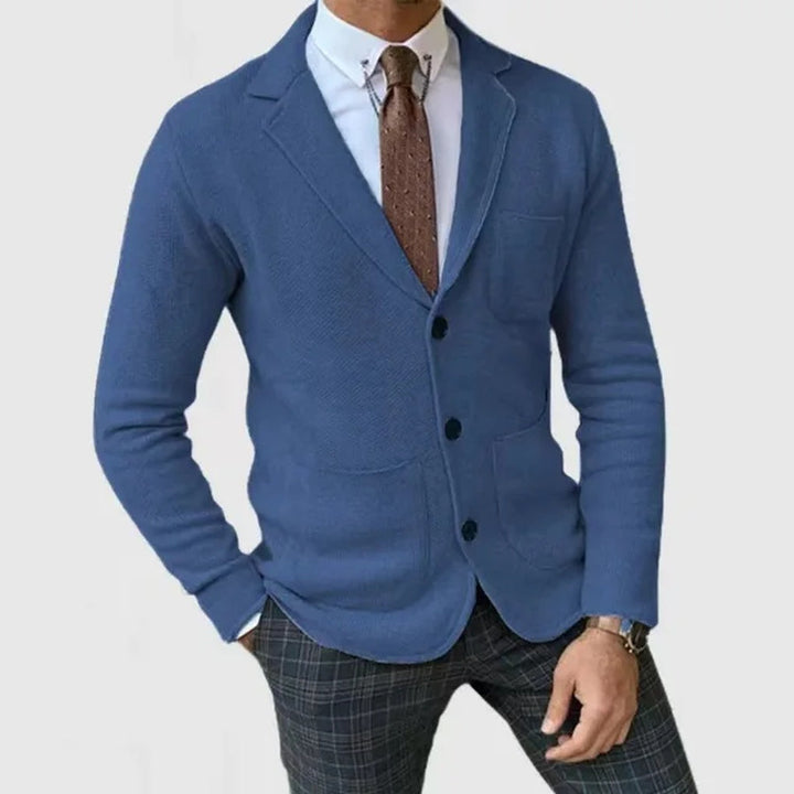Blazer in Maglia da Uomo – Stile Rifinito