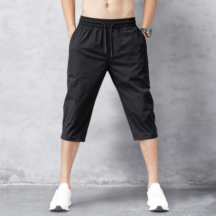 Pantaloni in Nylon da Uomo 3/4 – Asciugatura Rapida e Versatili