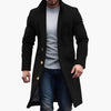Cappotto Lungo da Uomo – Stile con Bottoni