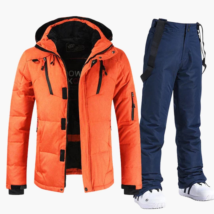 Set da Sci per Uomo – Giacca con Cappuccio e Pantaloni
