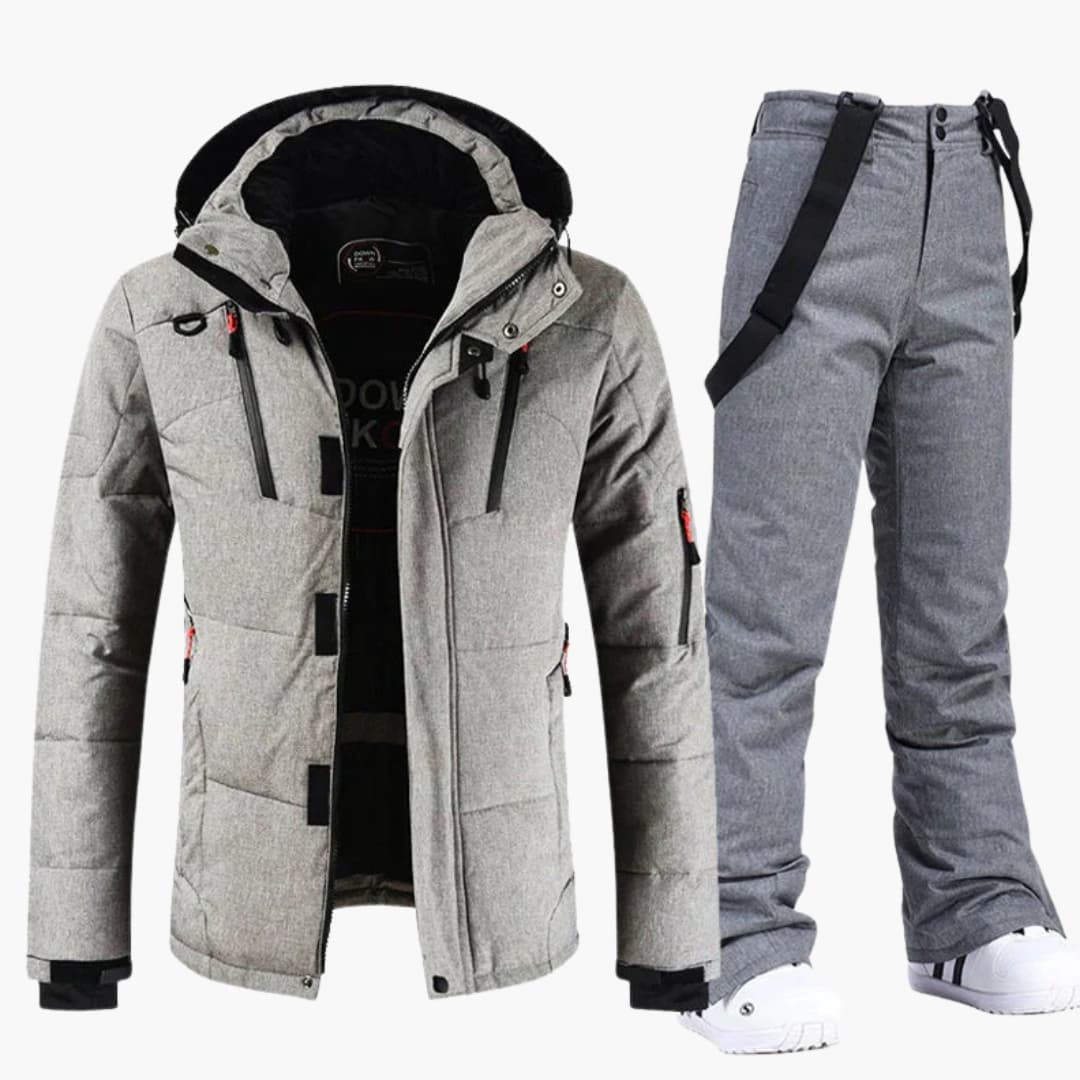 Set da Sci per Uomo – Giacca con Cappuccio e Pantaloni