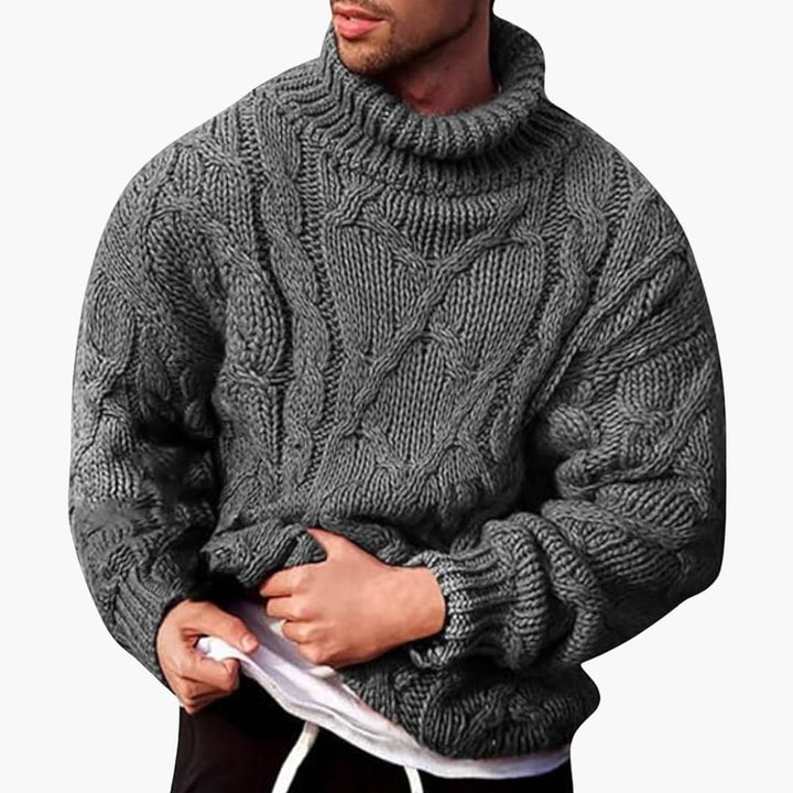 Maglione Collo Alto Uomo – Maglione Classico