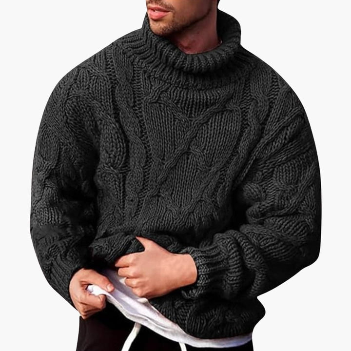 Maglione Collo Alto Uomo – Maglione Classico
