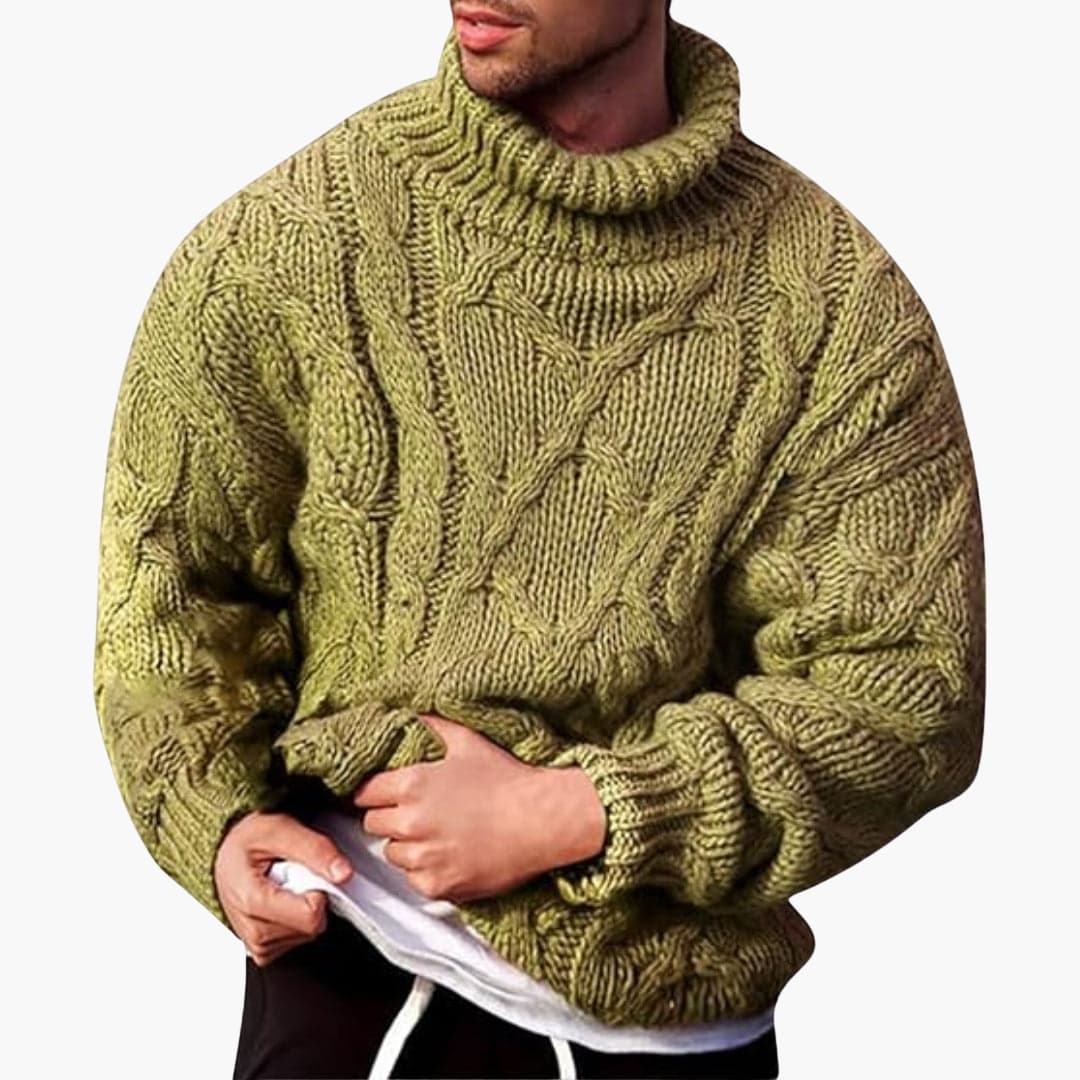 Maglione Collo Alto Uomo – Maglione Classico