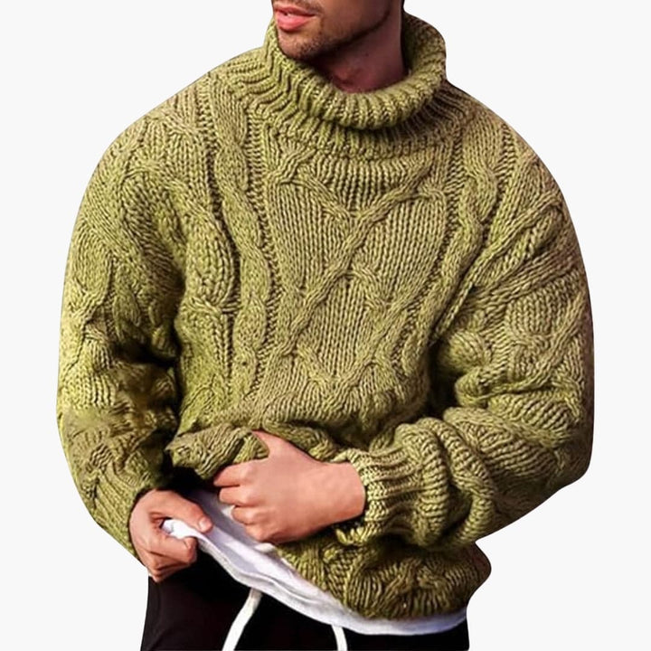 Maglione Collo Alto Uomo – Maglione Classico