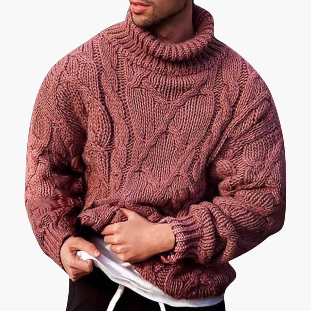 Maglione Collo Alto Uomo – Maglione Classico