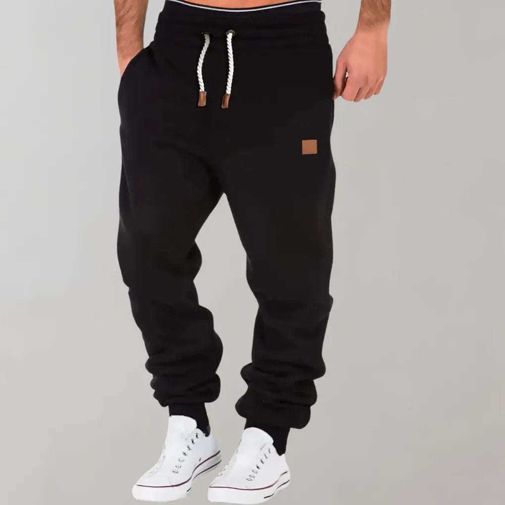 Pantaloni Jogger in Cotone da Uomo – Fit Quotidiano Scollo