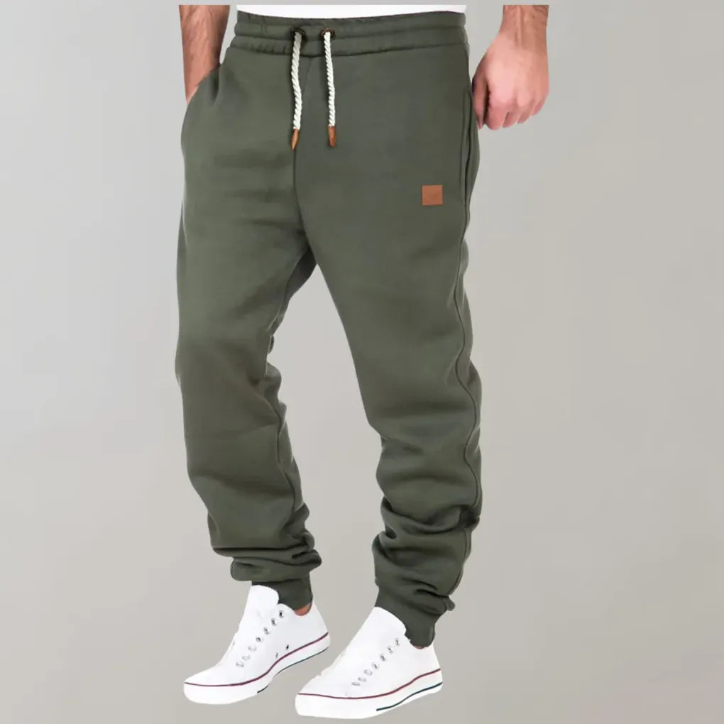 Pantaloni Jogger in Cotone da Uomo – Fit Quotidiano Scollo