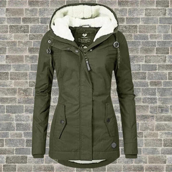 Cappotto Invernale con Cappuccio da Donna – Strato Pratico per il Freddo