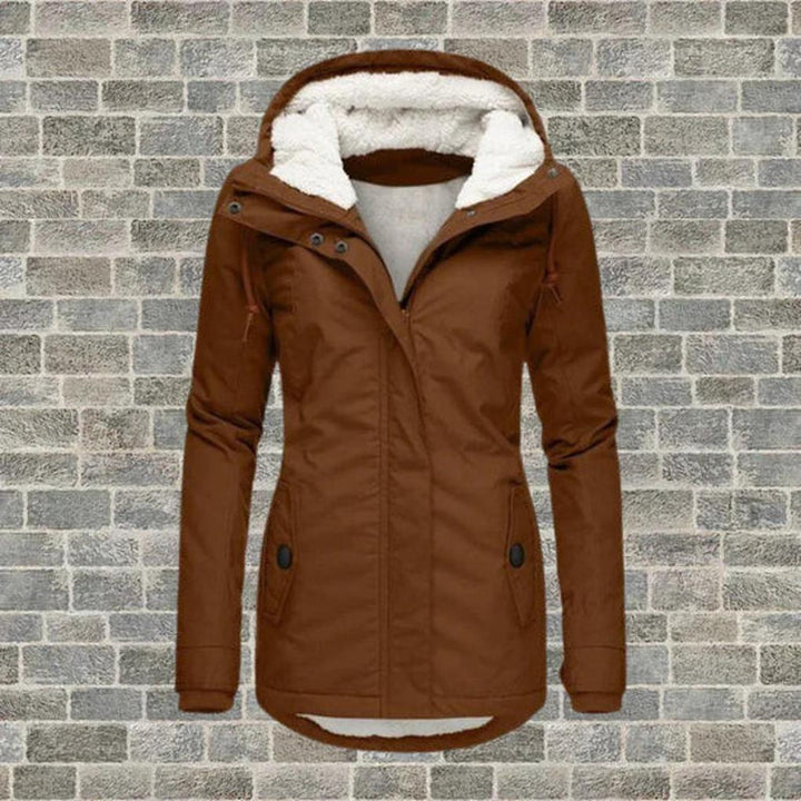 Cappotto Invernale con Cappuccio da Donna – Strato Pratico per il Freddo