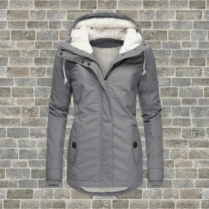 Cappotto Invernale con Cappuccio da Donna – Strato Pratico per il Freddo