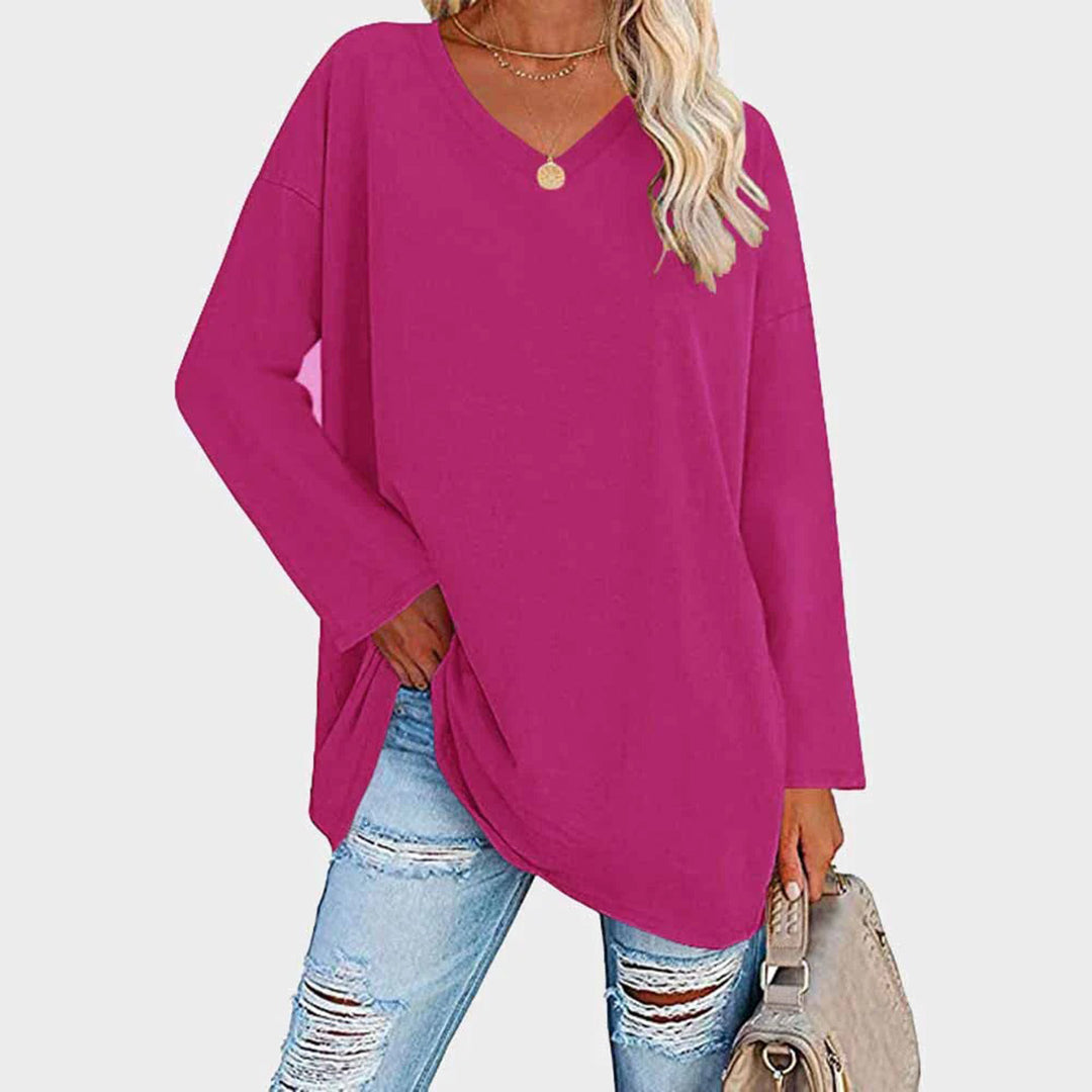 Top Elegante a Lungo Manico per Donne