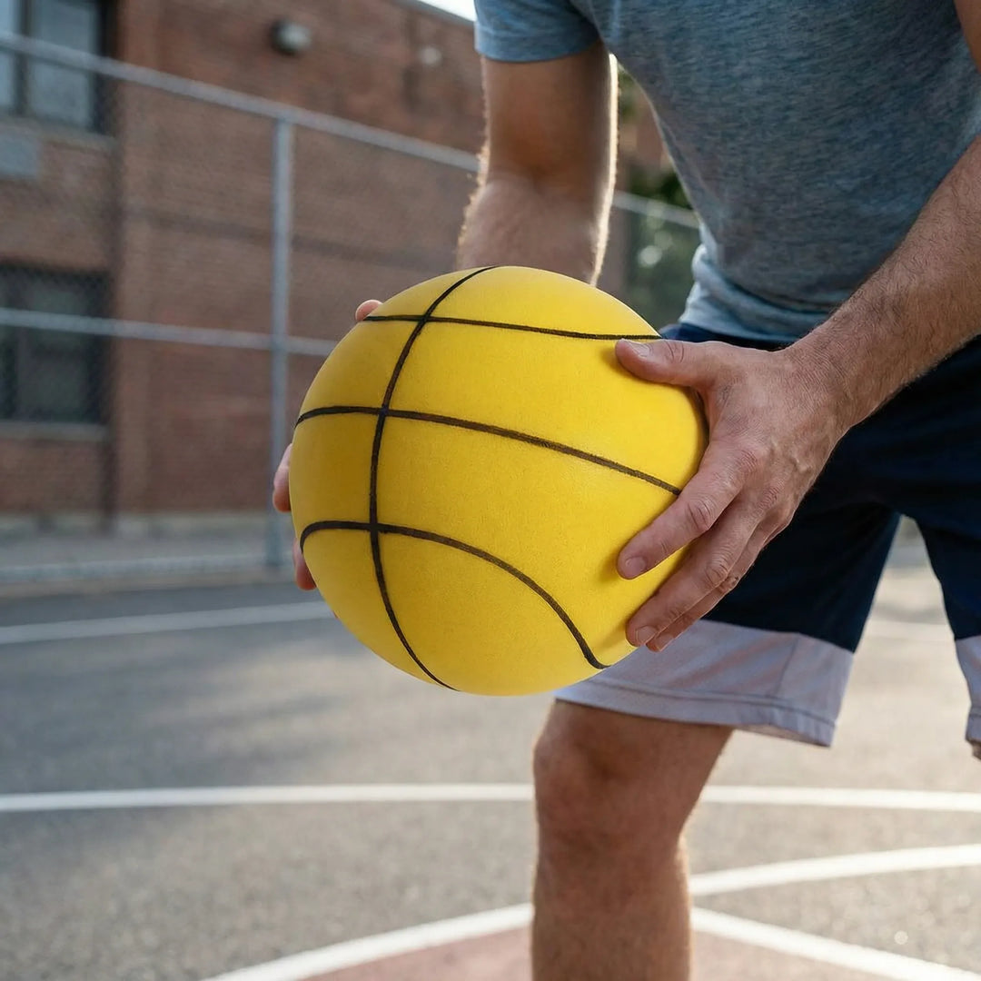 Hushdunk - Pallone da basket indoor in morbida schiuma