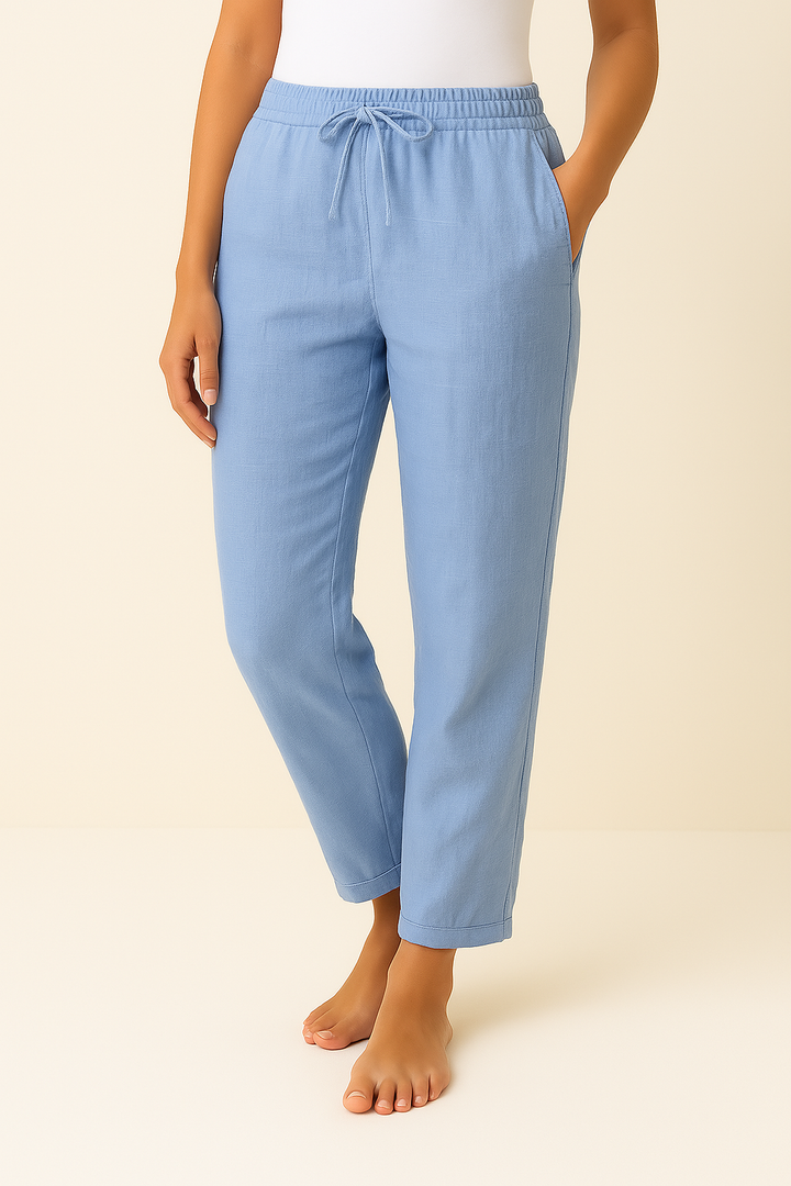 Linnea - Pantaloni in Lino per Donna