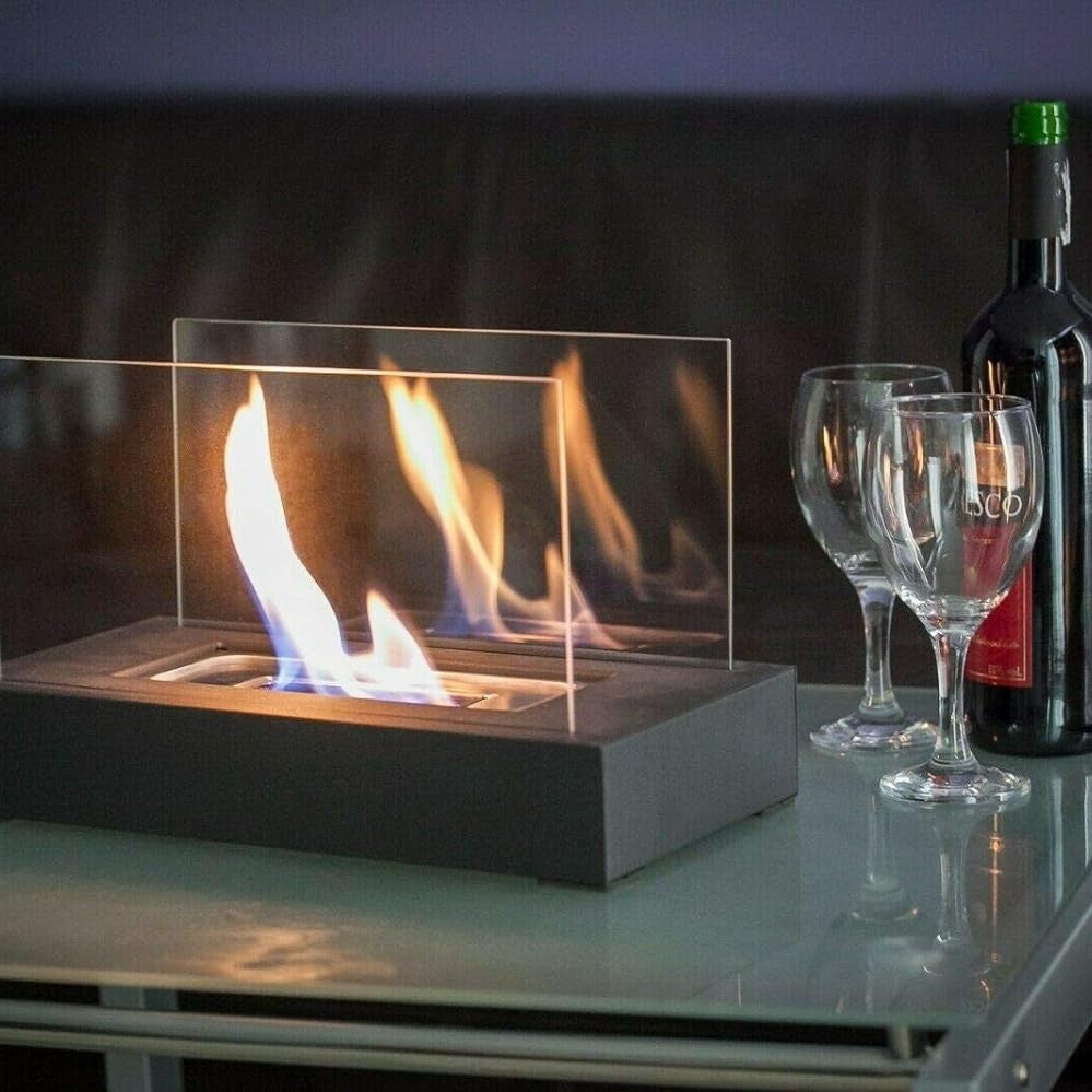 Braciere da tavolo decorativo per interni ed esterni