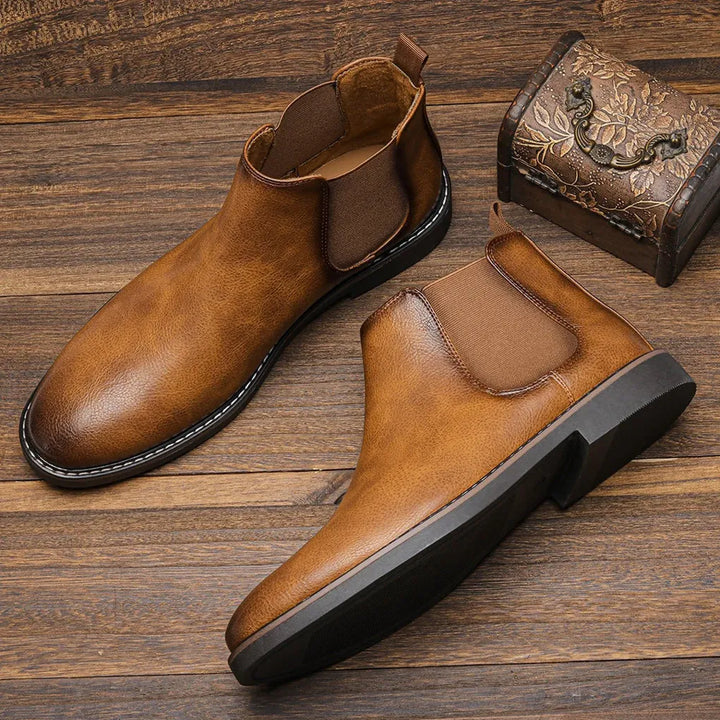 Stivali Chelsea da Uomo – Stile Classico alla Caviglia per Uso Versatile