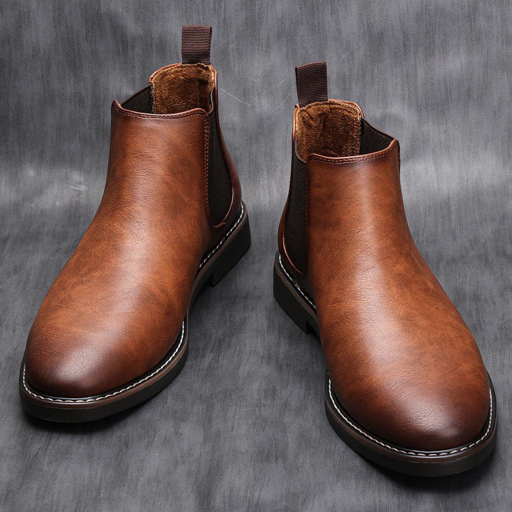 Stivali Chelsea da Uomo – Stile Classico alla Caviglia per Uso Versatile
