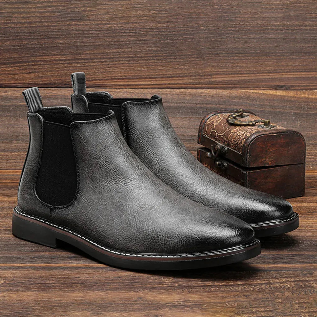 Stivali Chelsea da Uomo – Stile Classico alla Caviglia per Uso Versatile