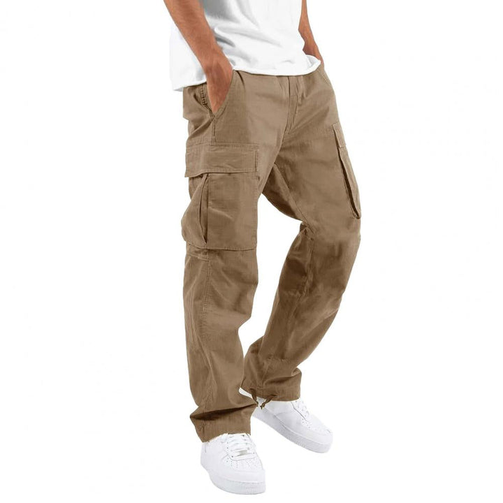 Pantaloni Cargo Flessibili e Confortevoli per Uomini