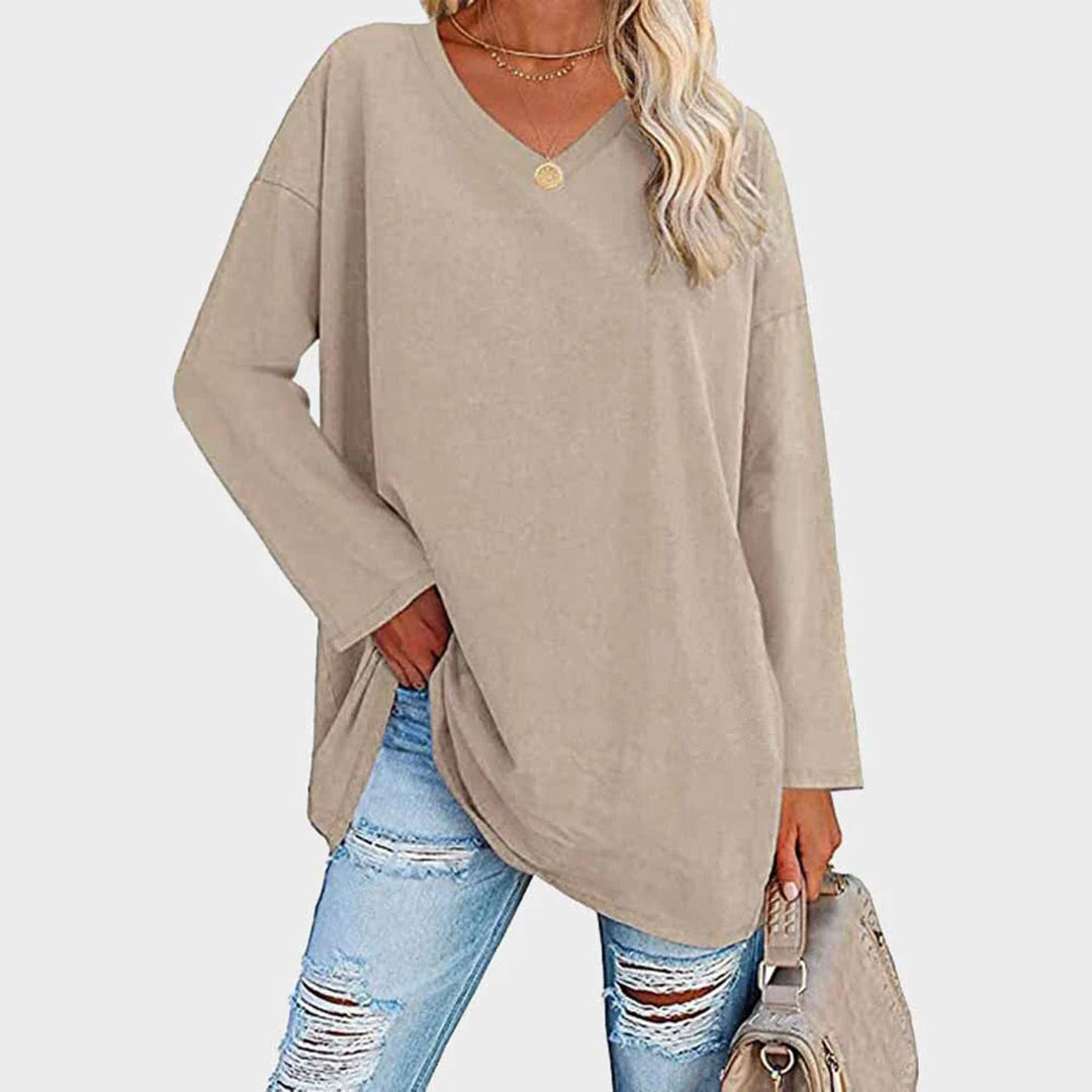 Top Elegante a Lungo Manico per Donne