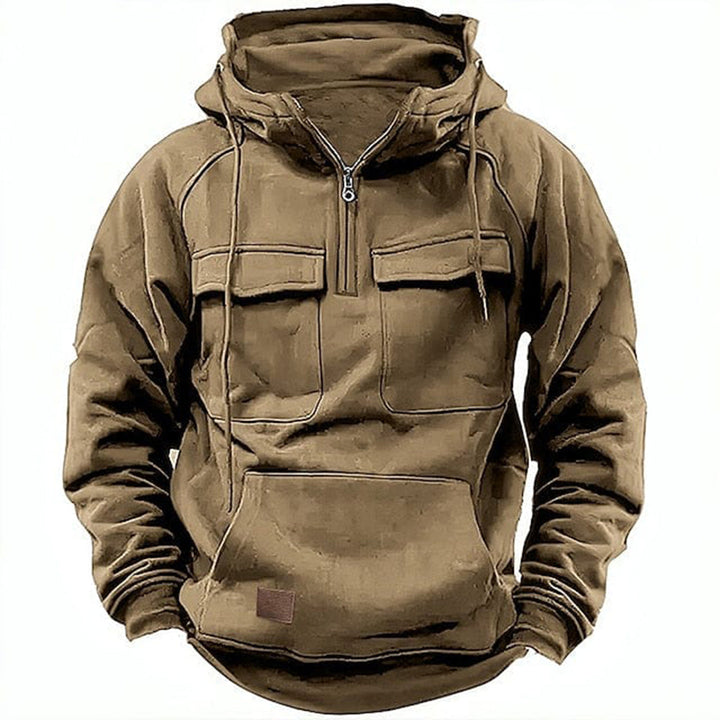 Felpa con cappuccio da moto in stile retrò da uomo: lo stile grintoso incontra il comfort quotidiano