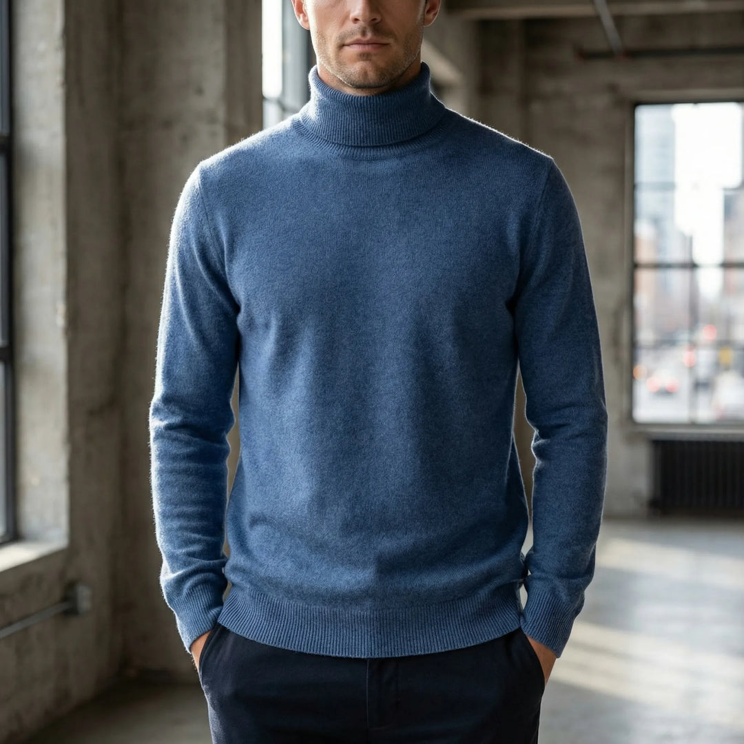 Kolvern - Maglione a collo alto ripiegabile