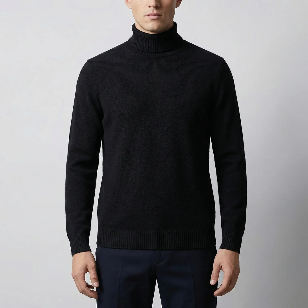 Kolvern - Maglione a collo alto ripiegabile