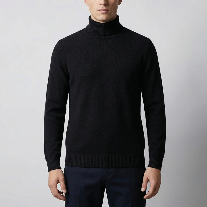Kolvern - Maglione a collo alto ripiegabile