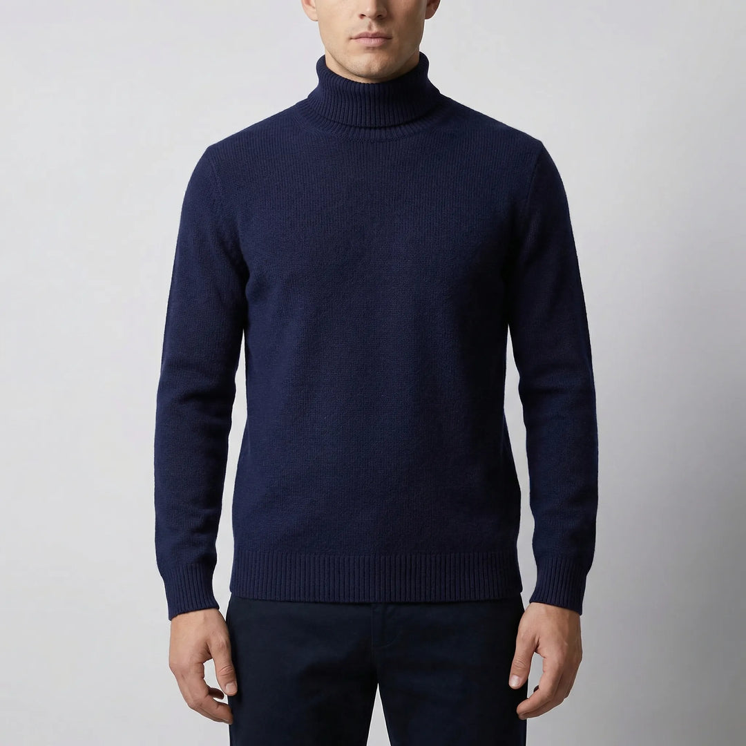 Kolvern - Maglione a collo alto ripiegabile