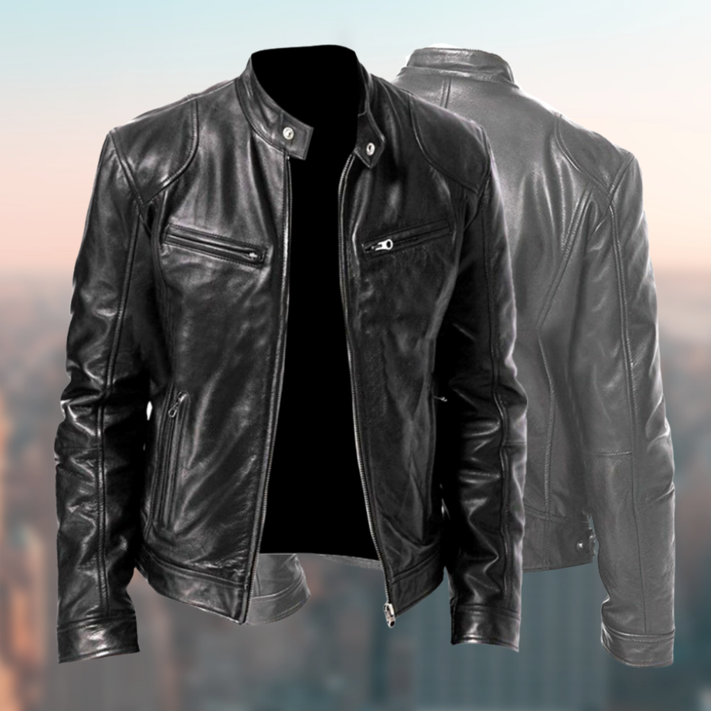 Giacca in Pelle da Uomo Stile Timeless per Ogni Occasione