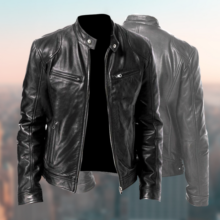 Giacca in Pelle da Uomo Stile Timeless per Ogni Occasione