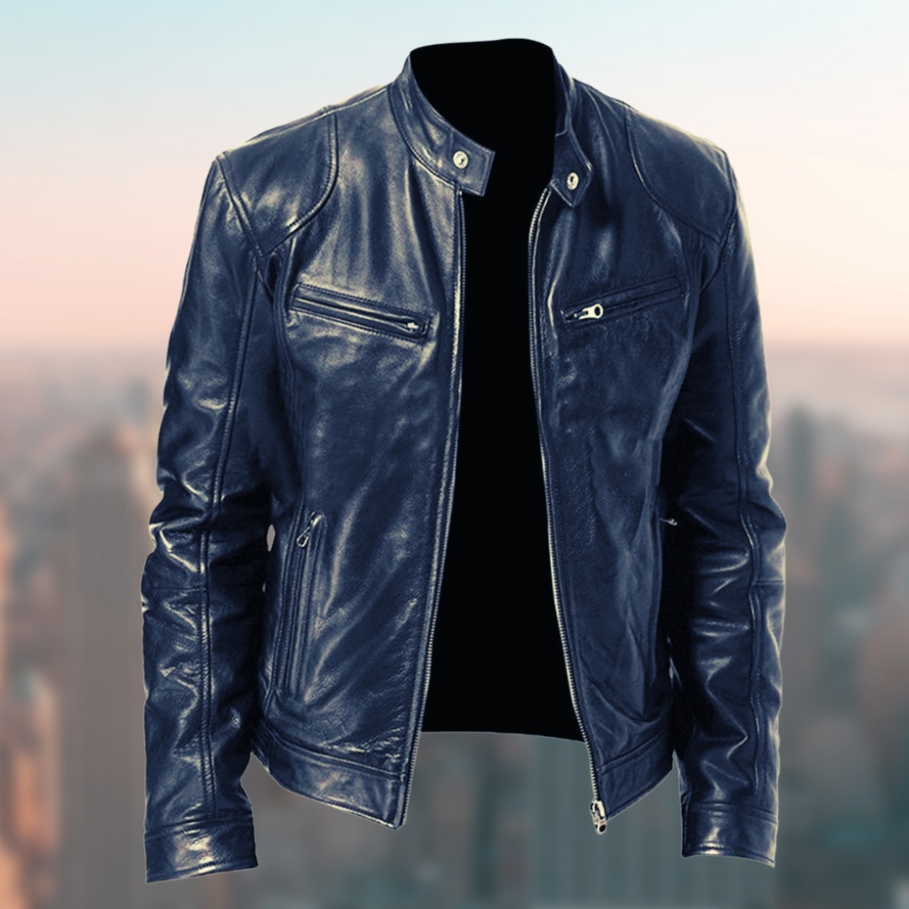 Giacca in Pelle da Uomo Stile Timeless per Ogni Occasione