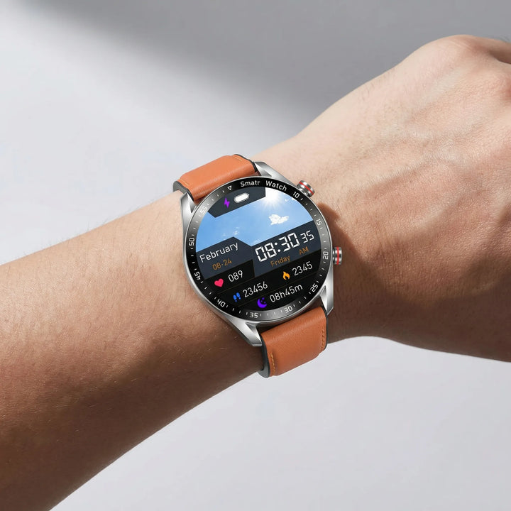 Kronova - Smartwatch con quadrante rotondo per il monitoraggio della salute