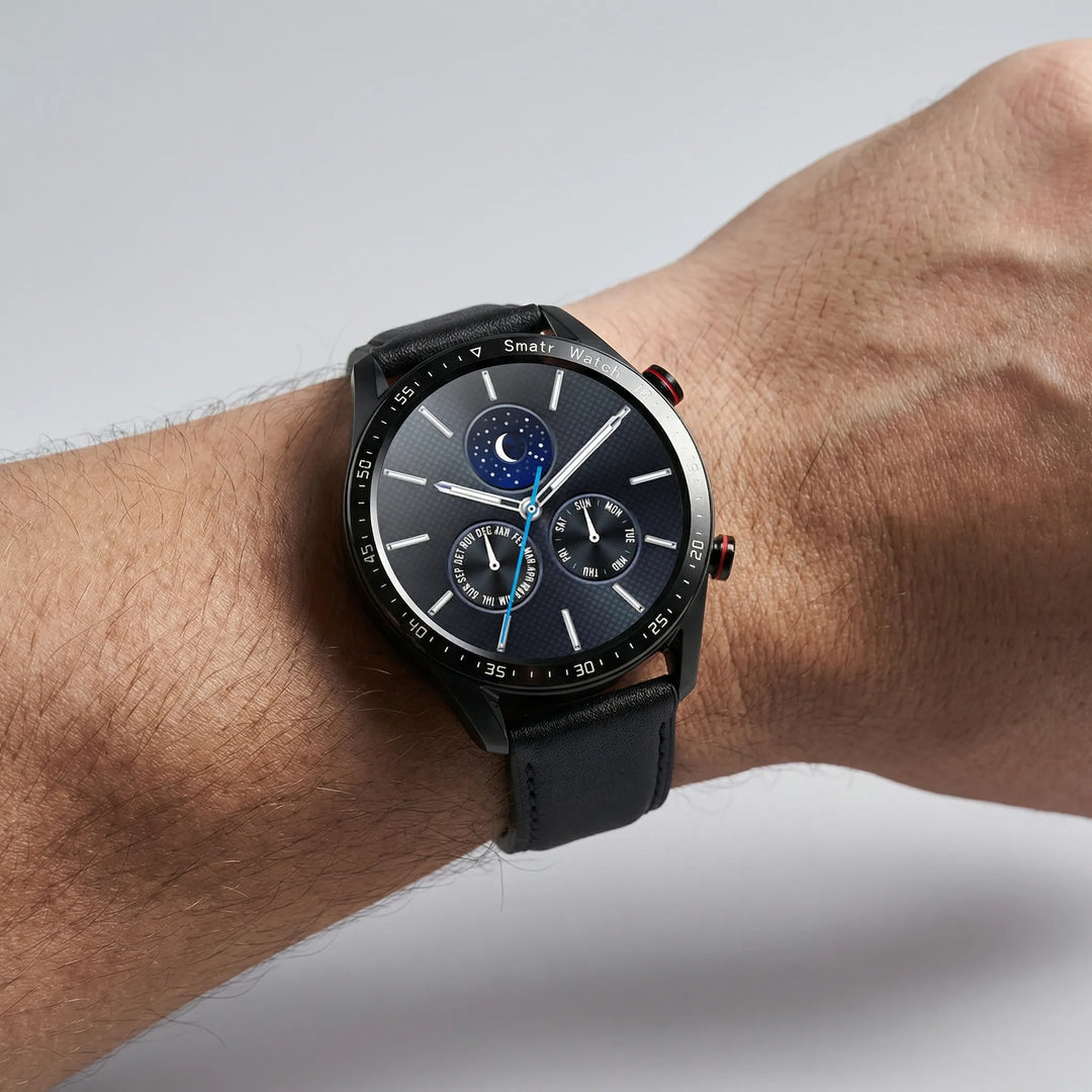 Kronova - Smartwatch con quadrante rotondo per il monitoraggio della salute