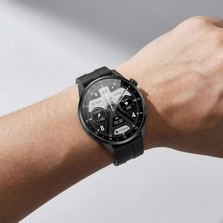 Kronova - Smartwatch con quadrante rotondo per il monitoraggio della salute