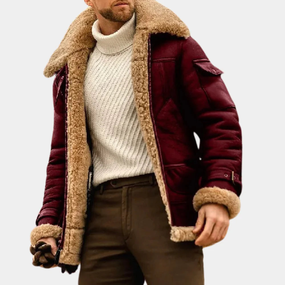 Giacca invernale Aviator: calore intramontabile con un tocco grintoso