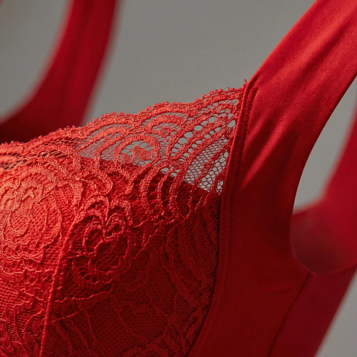 Liftova - Reggiseno push-up in pizzo senza fili