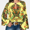 Blusa Floreale Leggera da Donna